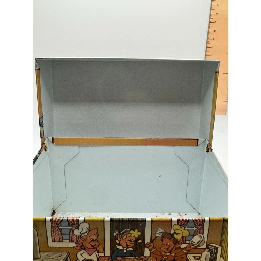 Kelloggs And‎ Quaker Recipe Box Vintage - Snap Crackle Pop
